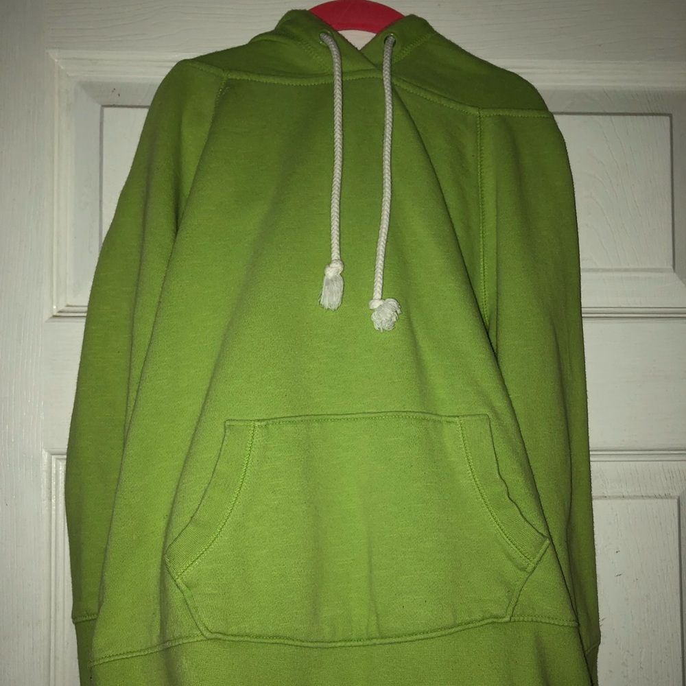 Old Navy Intimates Green Crop Hoodie